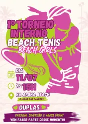 Primeiro torneio interno - Beach Girls - DUPLA FEMININA D