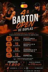 4º BARTON OPEN DE DUPLAS