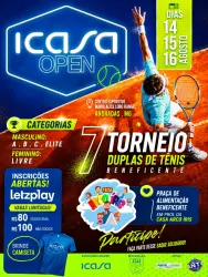 ICASA OPEN - 7º Torneio de duplas beneficente - Categoria C