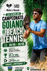 FGT BT230 - 22° Etapa Campeonato Goiano - Arena Mato's - DUPLA MASCULINA B
