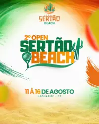 II Open Arena Sertão Beach - Jaguaribe - Ce - Duplas Masculino C