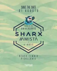 Sharx Amistà 4 anos - Pickleball 