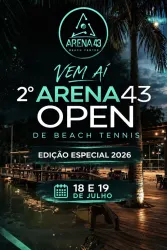 2º OPEN ARENA43 - CATEGORIA D - MASCULINO 