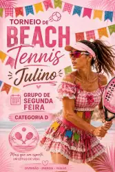 Torneio de Beach Tennis Julino
