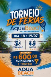 Torneio de Férias AquaBeach - DUPLA FEMININA D E±D