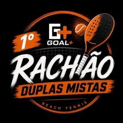 1° Rachão Goal+ Beach Tennis - Duplas Mistas  - Categoria Mista Bronze