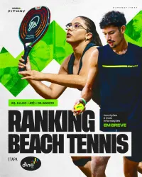 RANKING DE BEACH TENNIS - ETAPA DINA FM - FEMININO INICIANTE