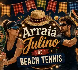 ARRAIÁ JULINO DE BEACH TENNIS - Feminino Ouro