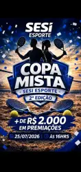 2º  COPA MISTA SESI ESPORTE   - Cat. Misto B/C 