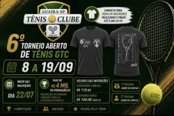 6º aberto de tênis GTC - Masculina A