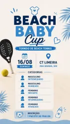 BEACH BABY CUP - Feminina Avançada