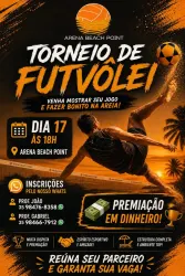 TORNEIO DE FUTEVÔLEI ARENA BEACH POINT - LIVRE