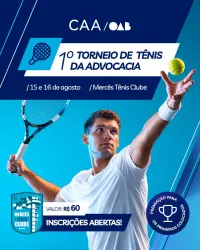  1º Torneio de Tênis da Advocacia - MASC D 