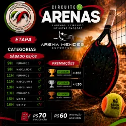 CIRCUITO ARENAS - ETAPA 3 - ARENA MENDES - DUPLA MASCULINA C
