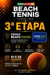 Circuito RS Beach Tennis - 3ª ETAPA - DUPLA FEMININA C