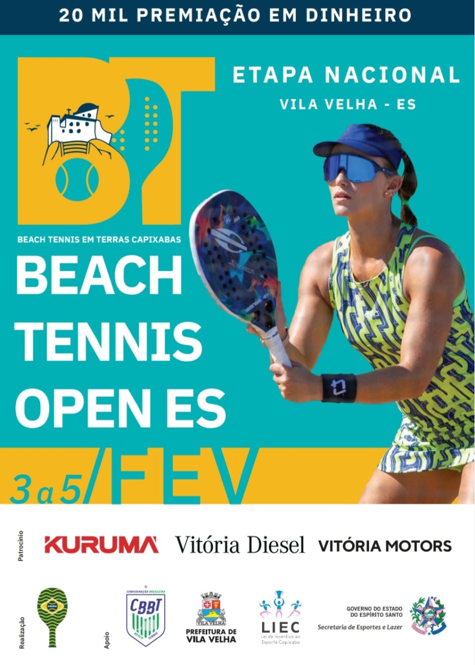 Informações do Torneio CBBT 100 - Beach Tennis Open ES 2023 - LetzPlay