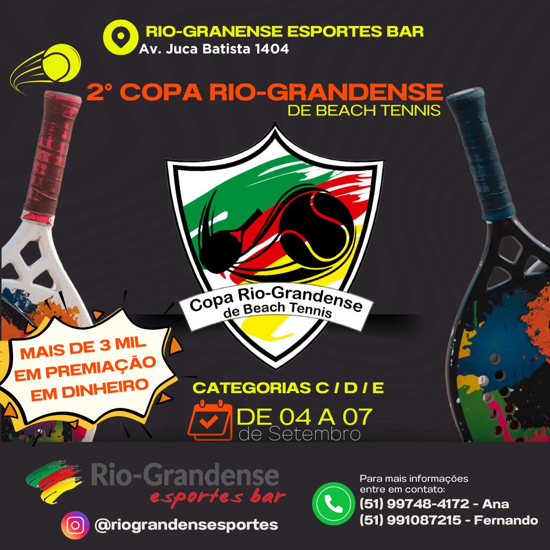 2° Copa Rio-Grandense de Beach Tennis