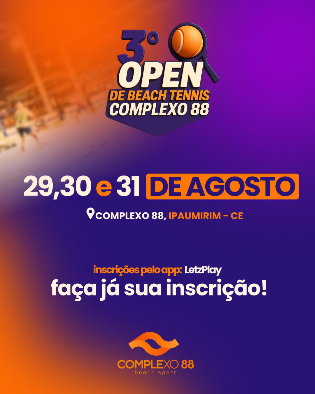 III Open de Beach Tennis Complexo 88