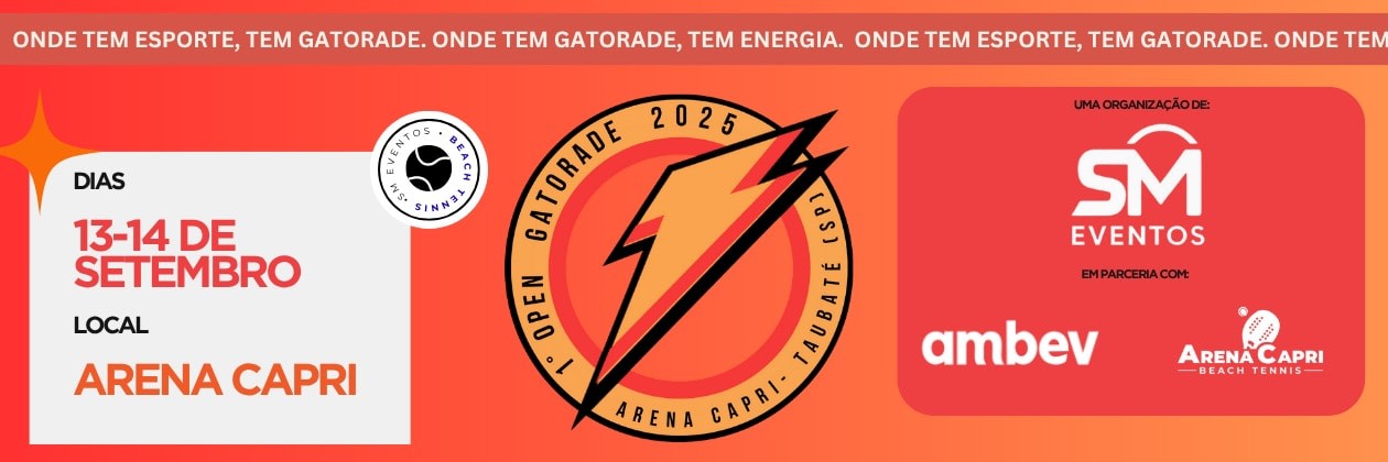 1º OPEN GATORADE 2025