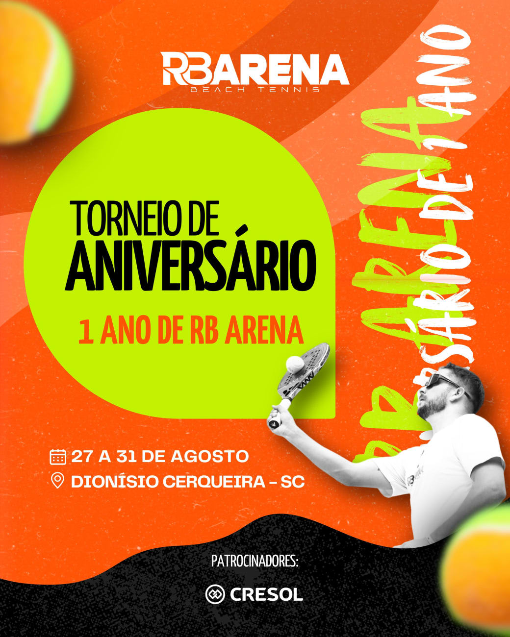 TORNEIO 1 ANO RB ARENA