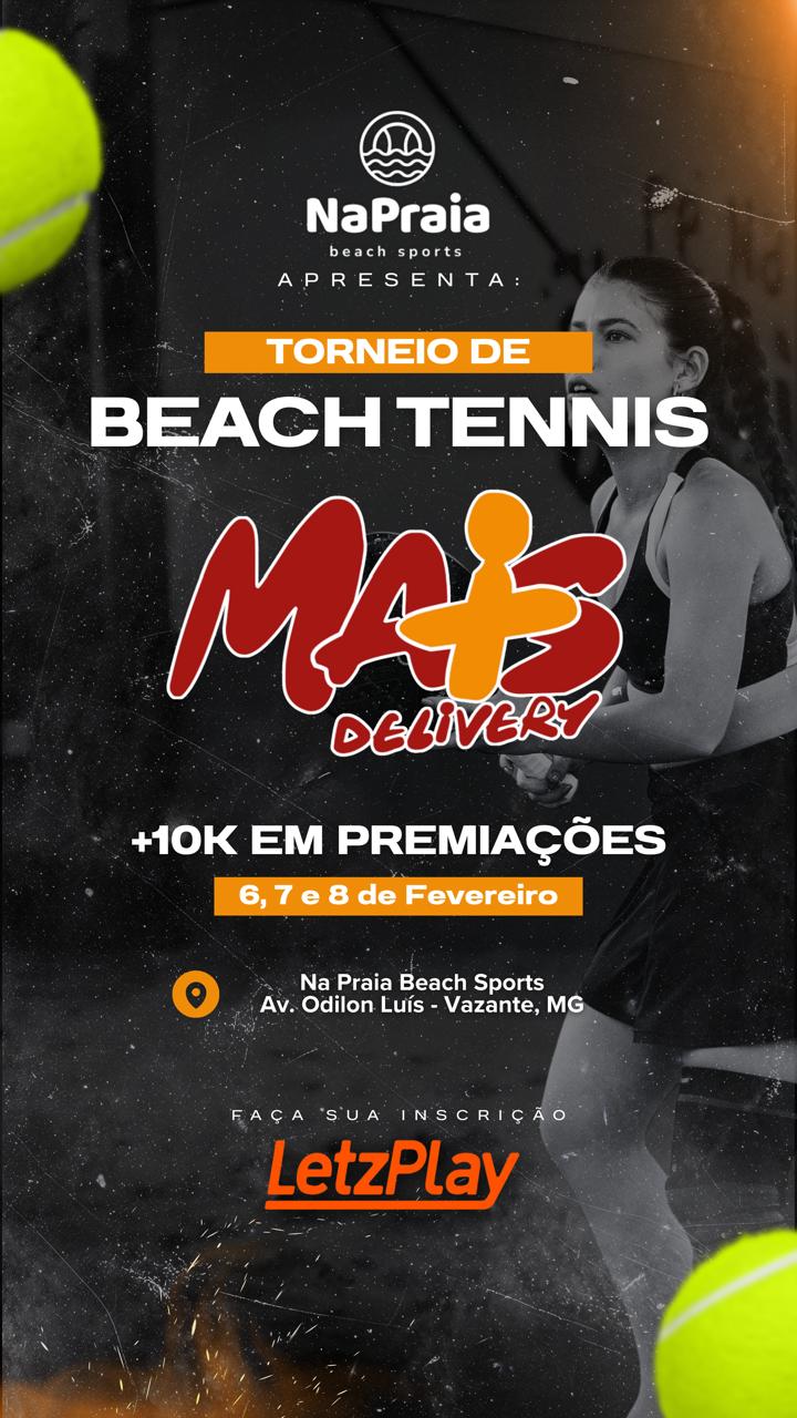 4° OPEN MAIS DELIVERY NA PRAIA BEACH SPORTS VAZANTE