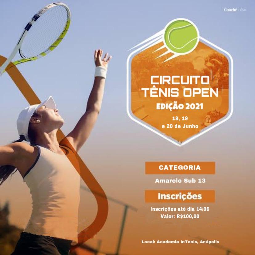 Informações do Torneio Circuito tênis open edição 2021 - LetzPlay