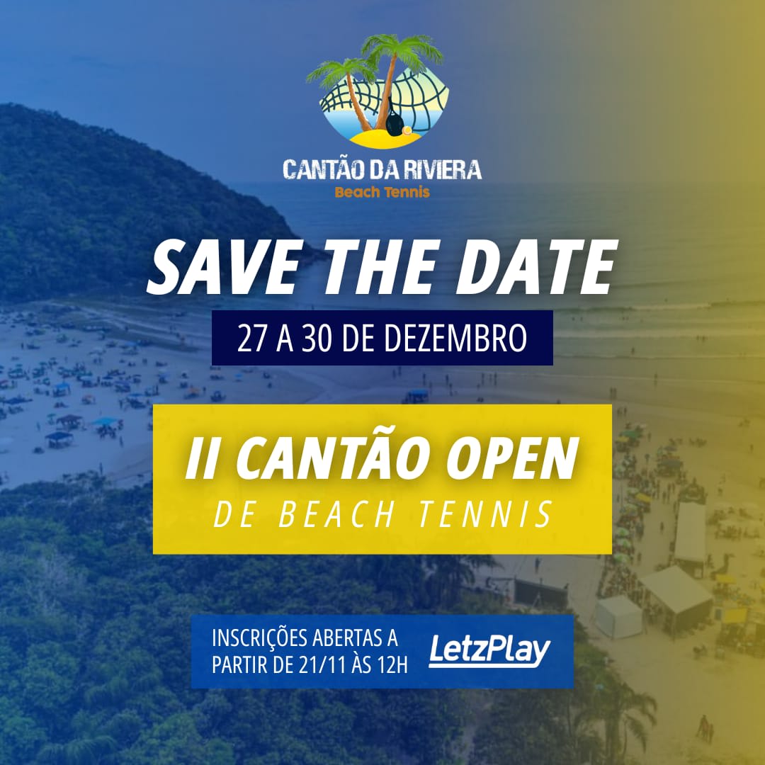 Informações do Torneio 1º OPEN CATITA BEACH - LetzPlay