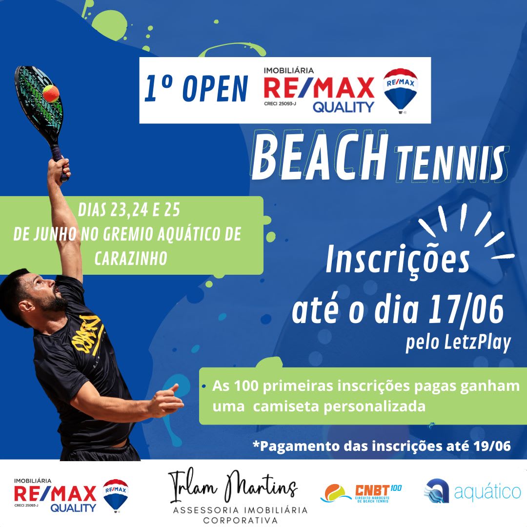 Informações do Torneio Torneio Beach Tennis One And One - LetzPlay