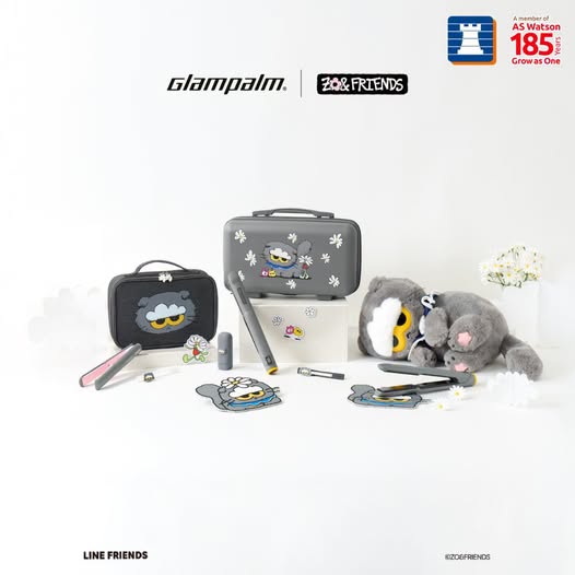 豐澤 Glampalm ✕ ZO&FRIENDS 特別版造型神器：GP201T HK$1,880／GP105 Switch HK$1,280（數量有限，售完即止） 優惠宣傳圖