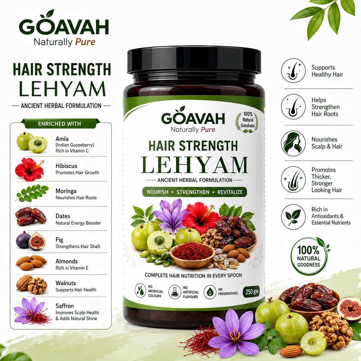 Hair strengthen lehyam