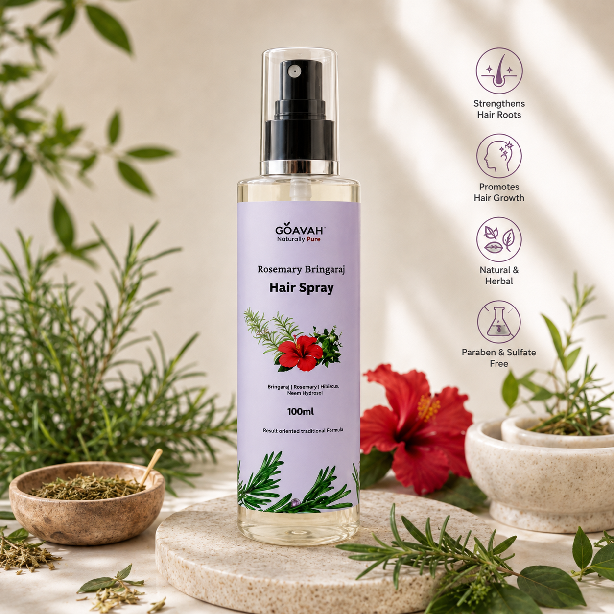 Rosemary Bringaraj Hair Spray