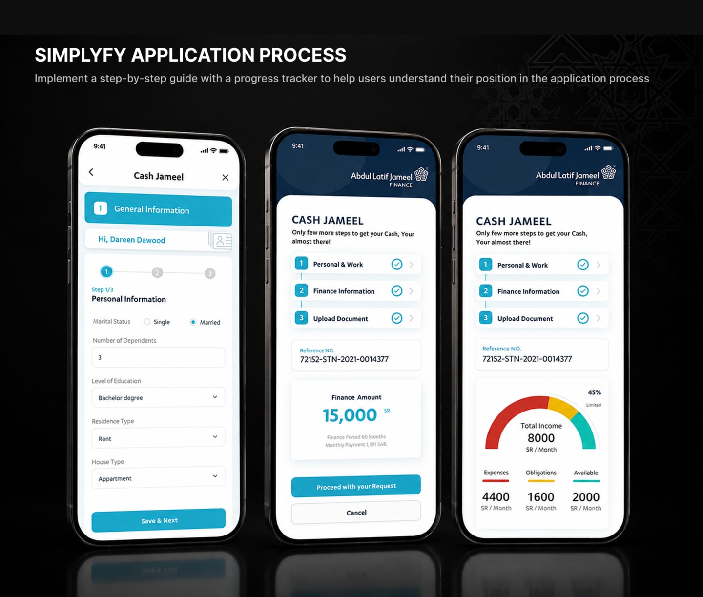 BNPL — Islamic Tawarruq Experience Interface 8