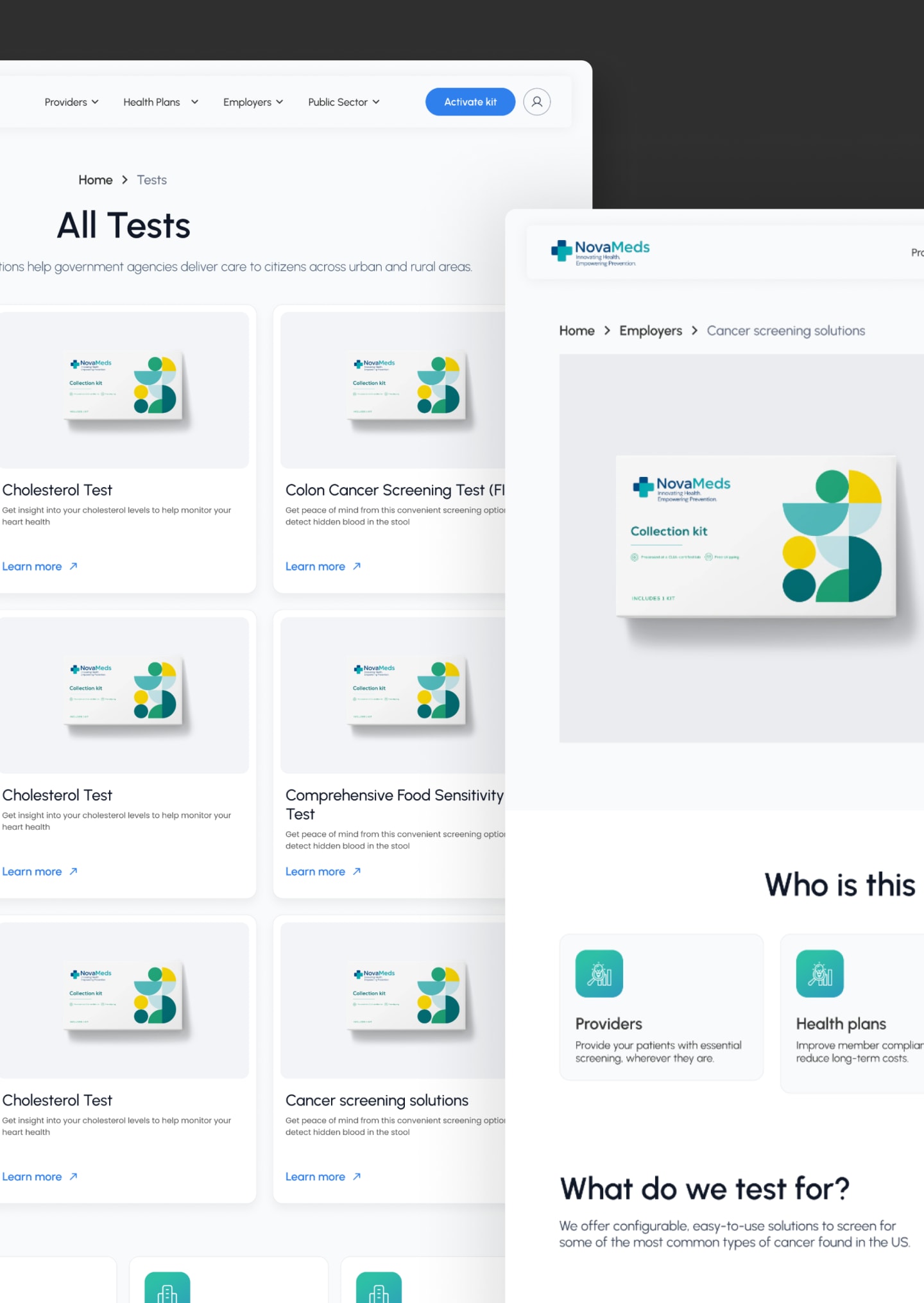 Genomas — Digital Healthcare Ecosystem Interface 2