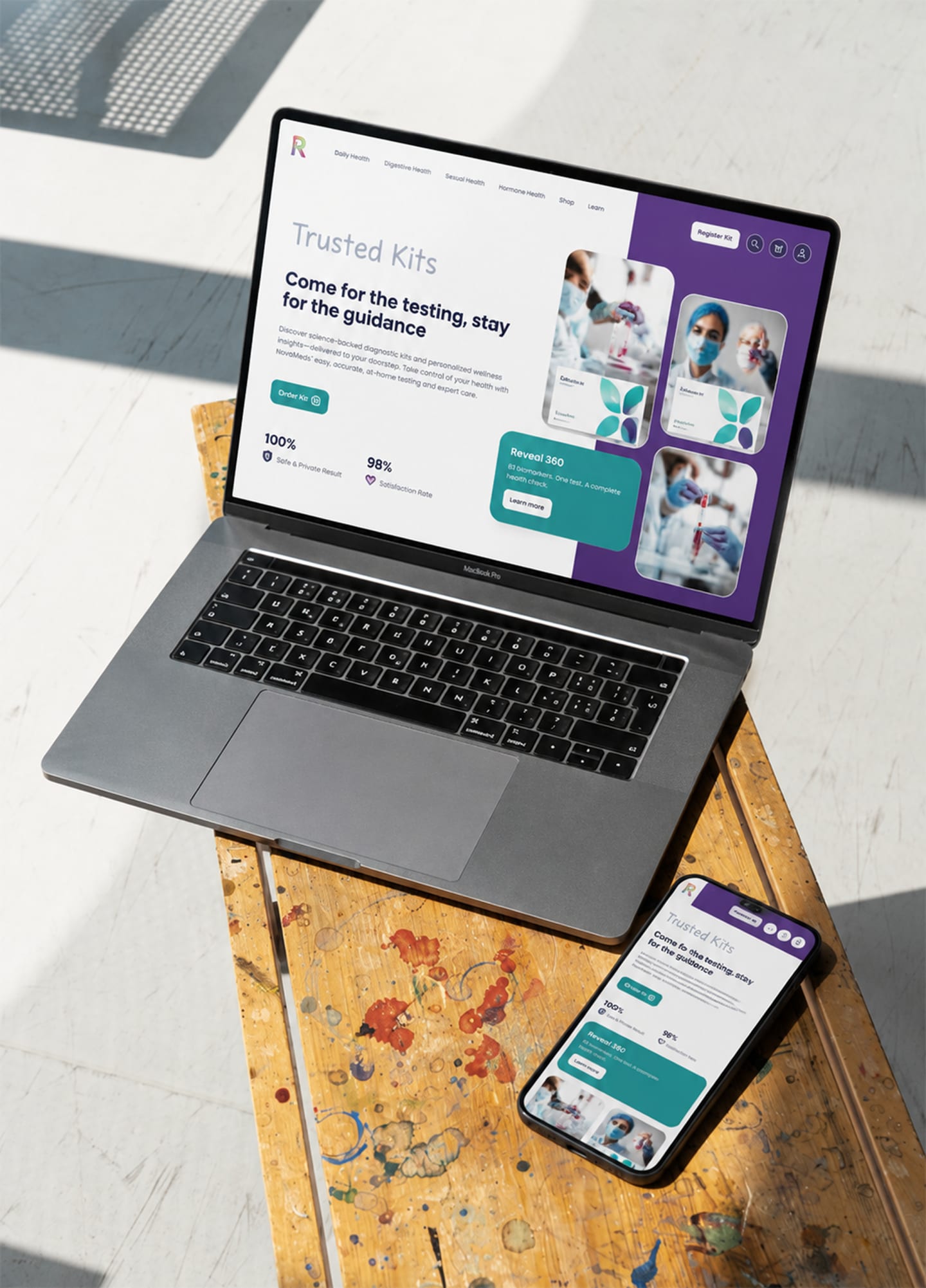 Genomas — Digital Healthcare Ecosystem Interface 5