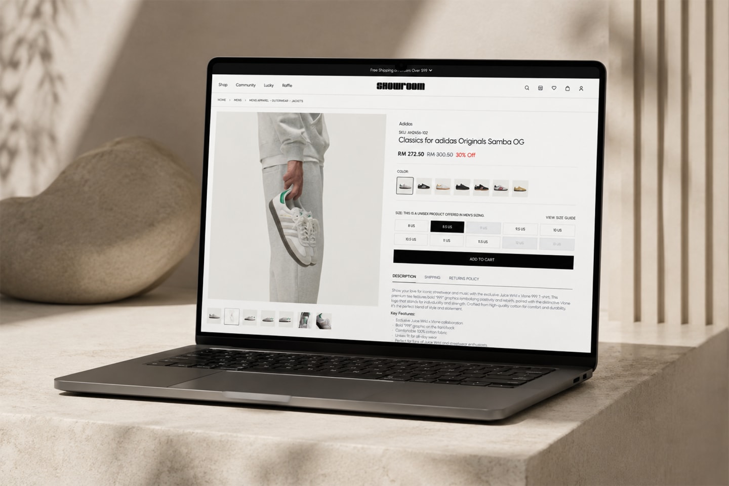 Showroom Digital Experience Platform Interface 2
