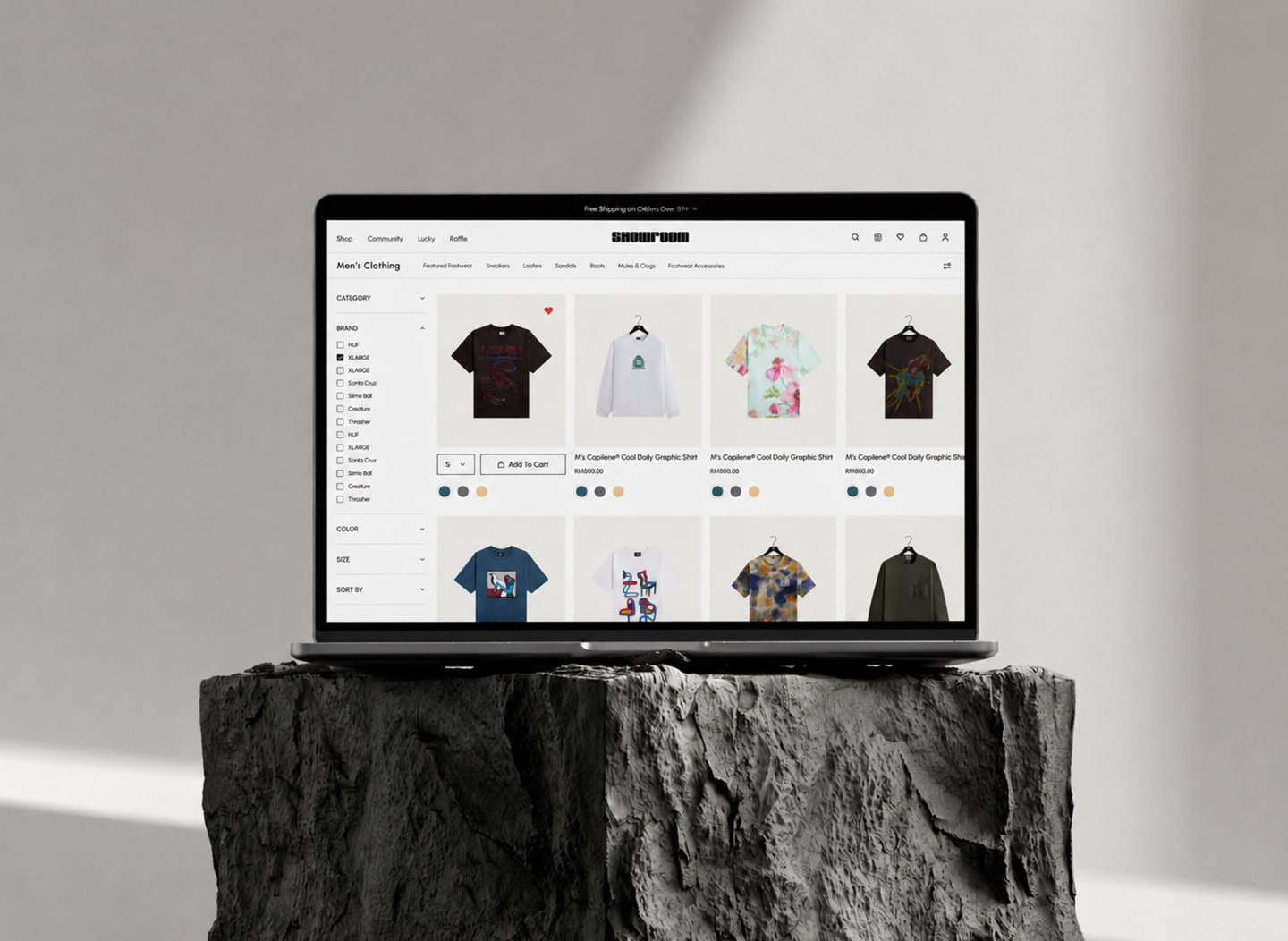 Showroom Digital Experience Platform Interface 7