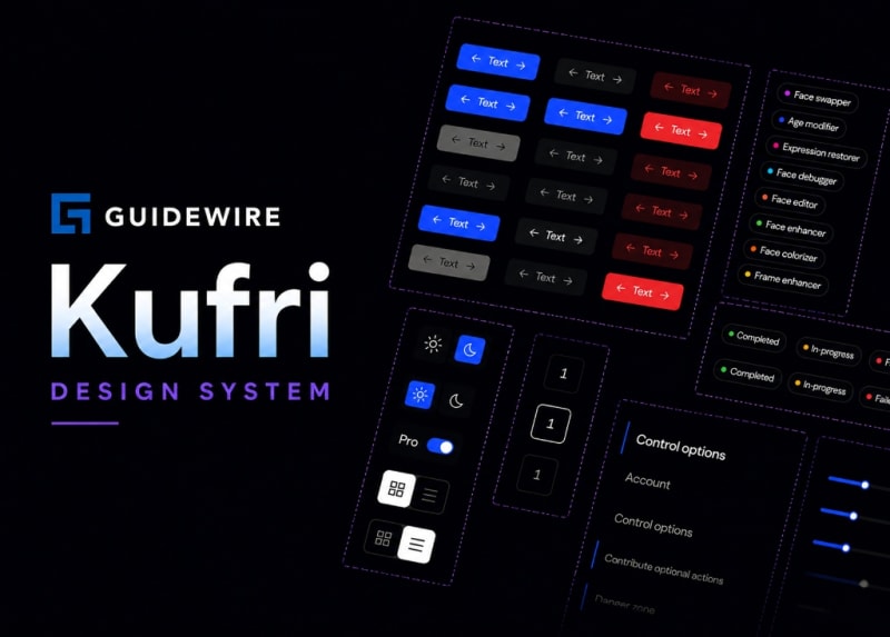 Guidewire Kufri Design System Portfolio Preview