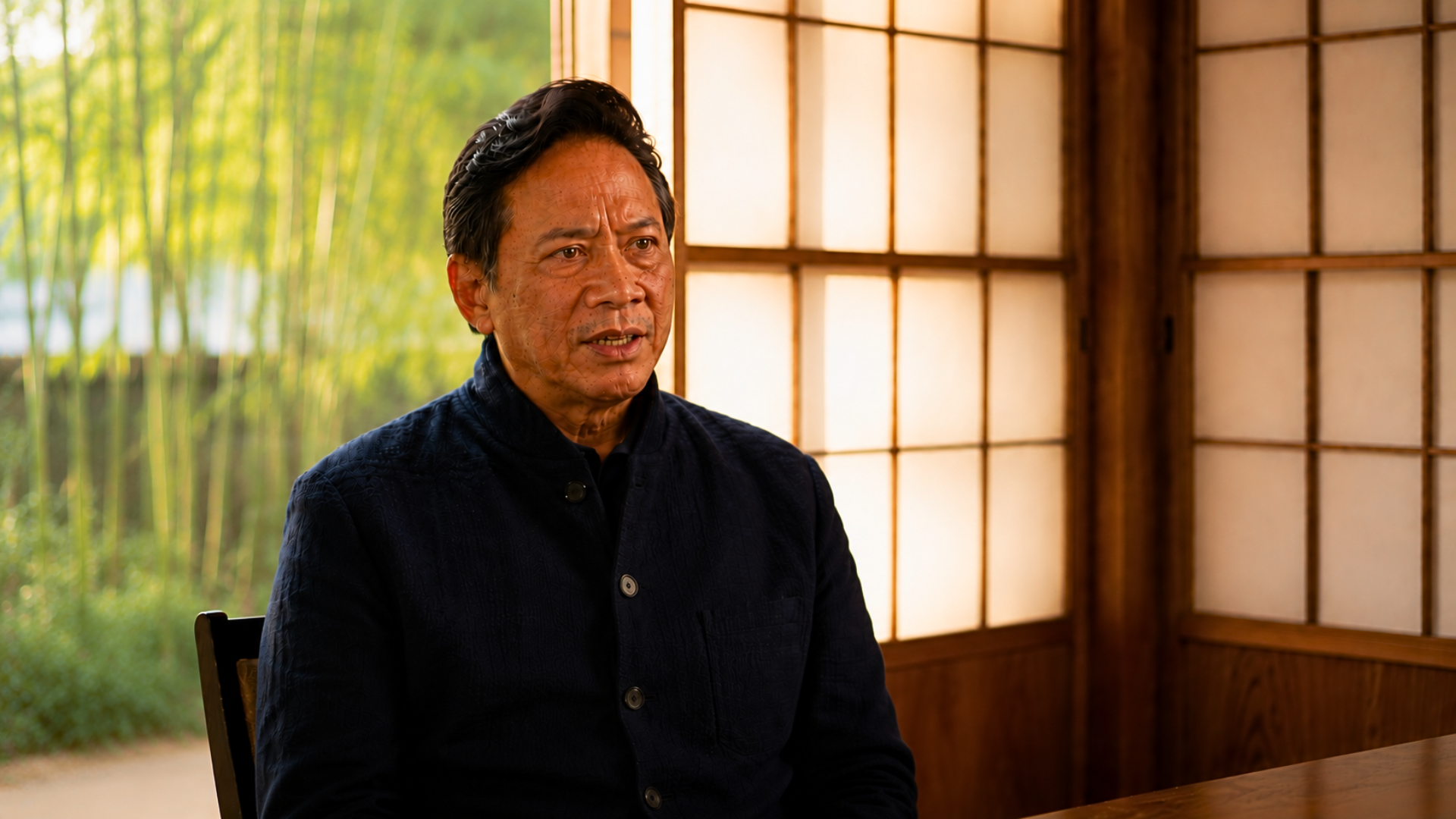 Dr. Li speaking