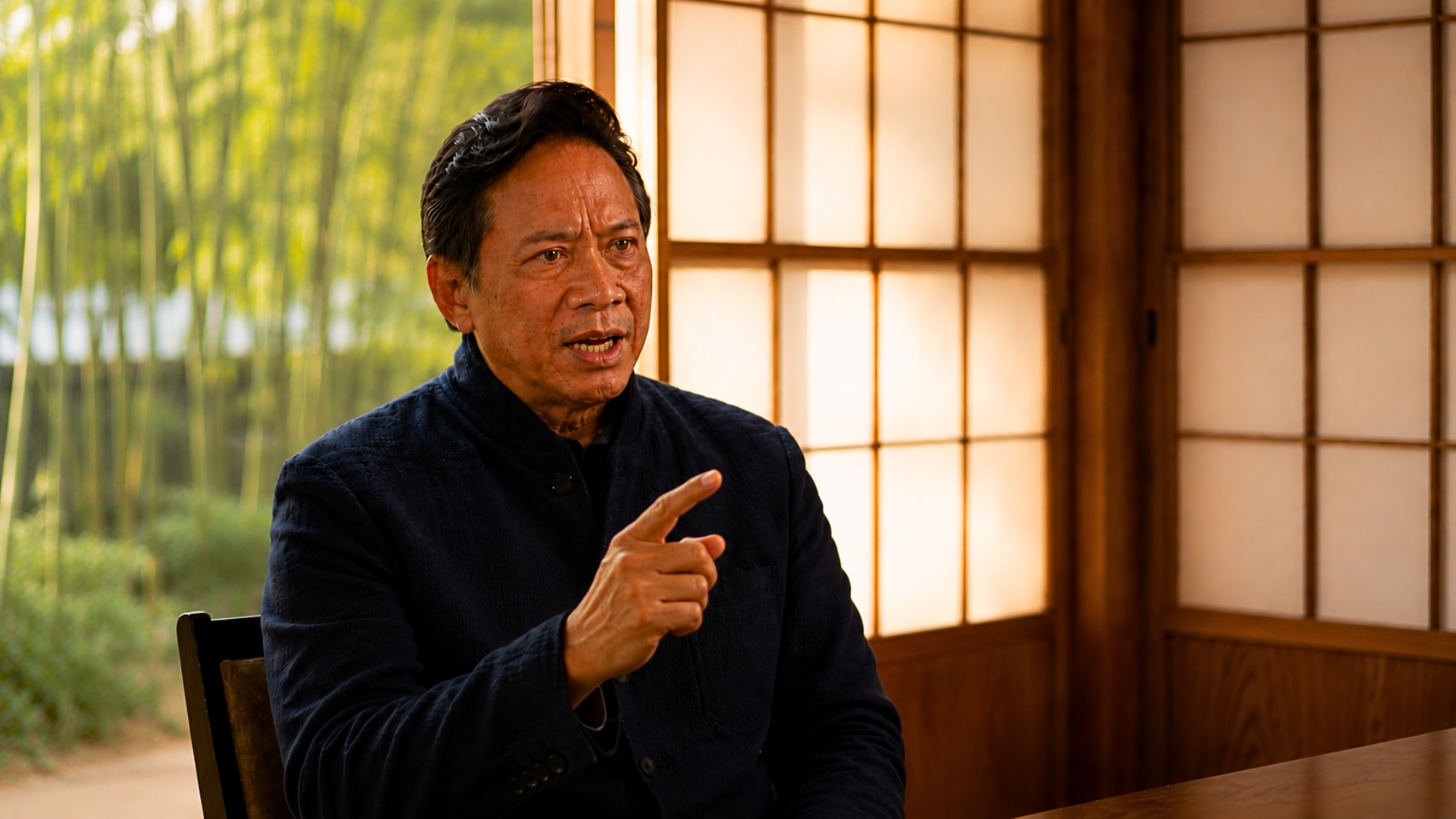 Dr. Li speaking