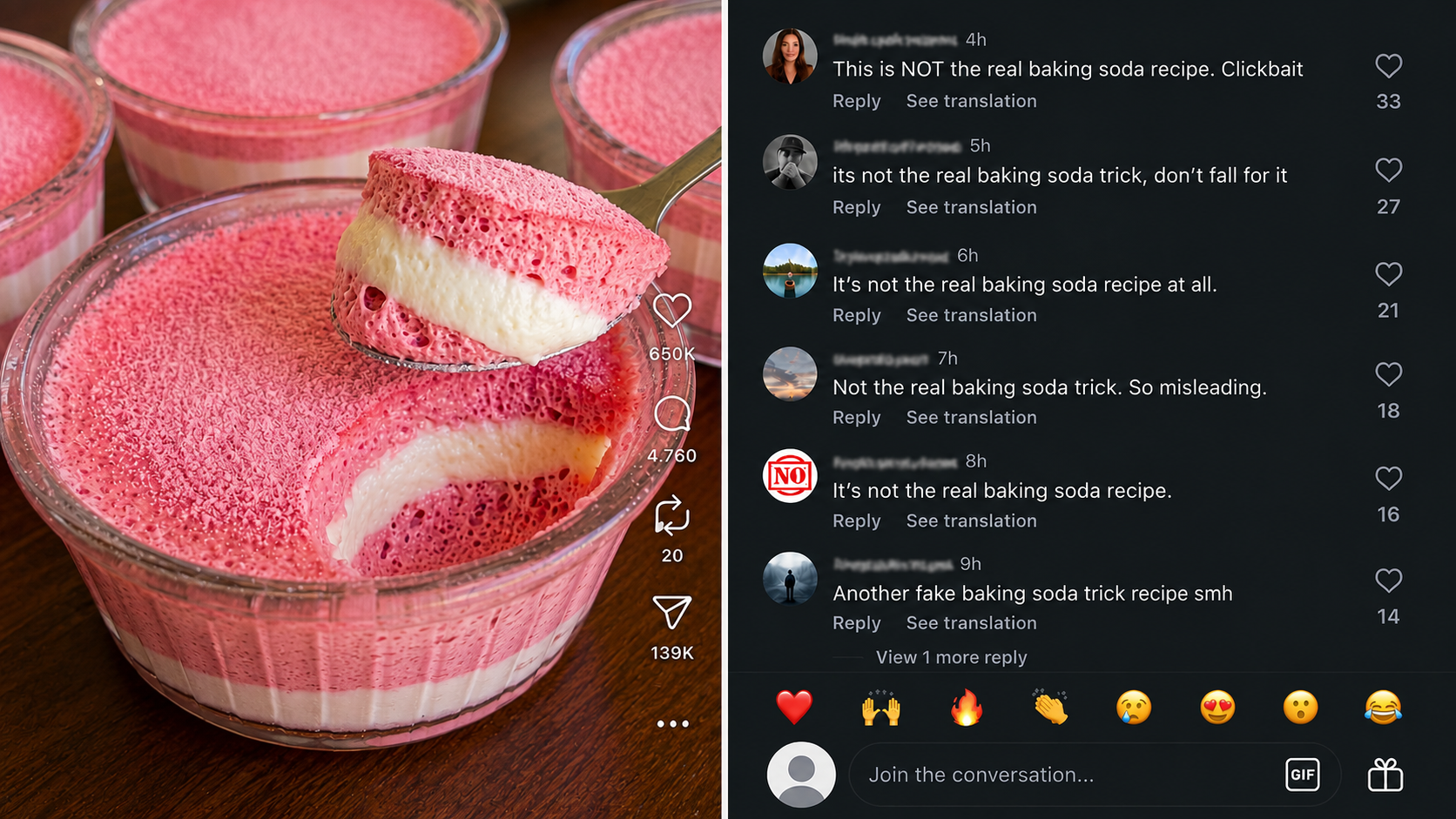 Fake baking soda recipes spreading on social media