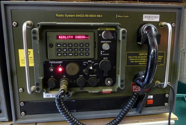 Military communications panel with programmable LED alphanumeric ...