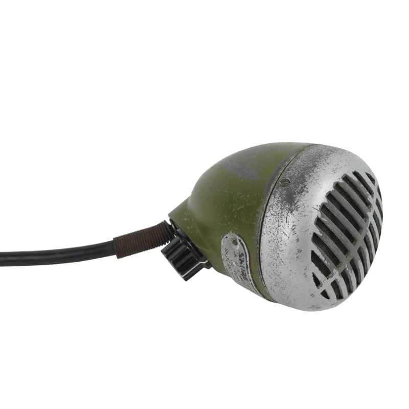 Period 1950s palm of hand microphone