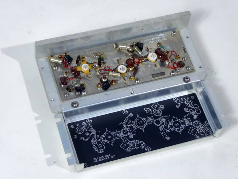 Radio frequency Printed Circuit Board with component layout image
