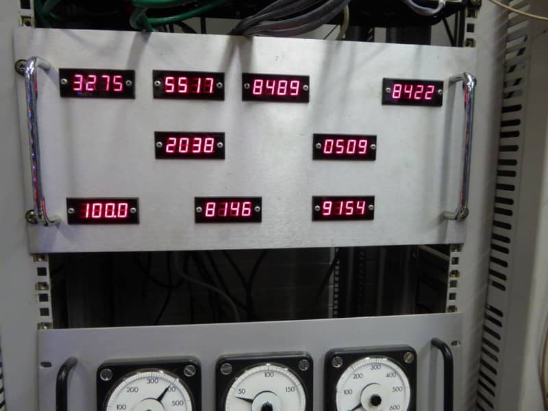 Practical LED numbers panel