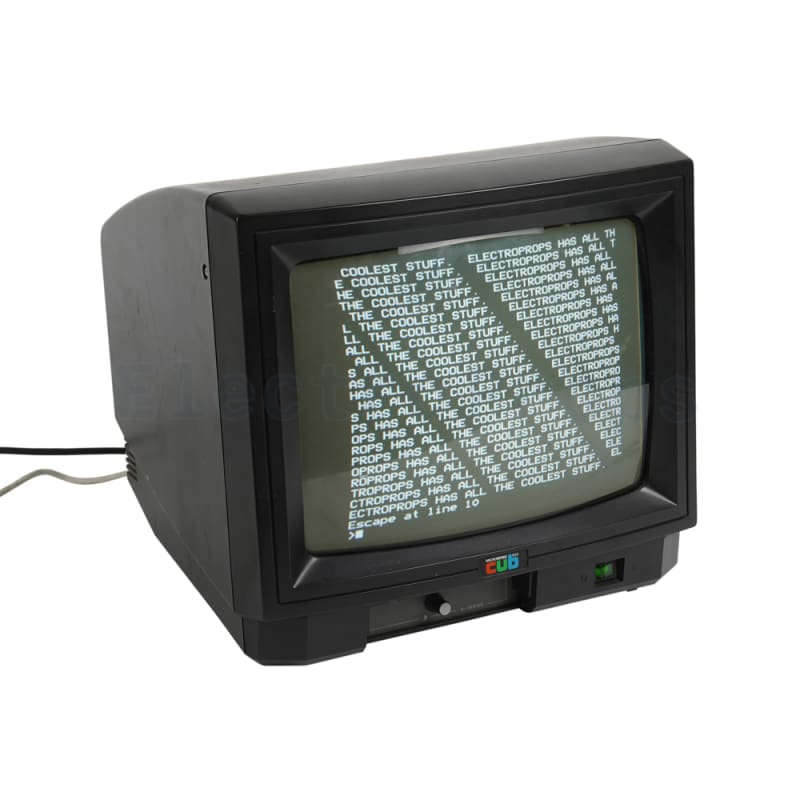 Cub CRT Monitor