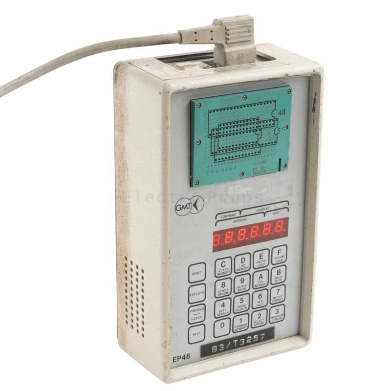 Part practical EP48 digital memory chip programmer with red display, keypad