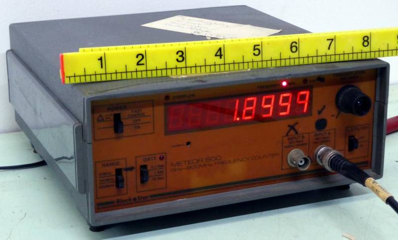 Digital frequency meter/counter