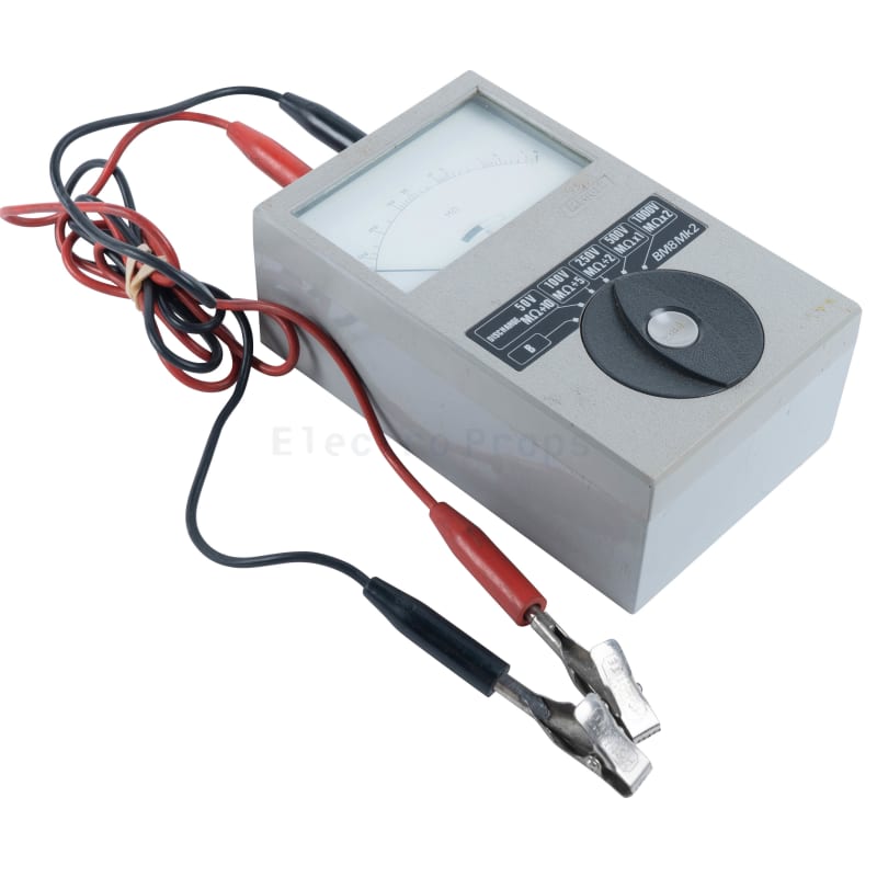 Grey analogue Multimeter / Megger test meter