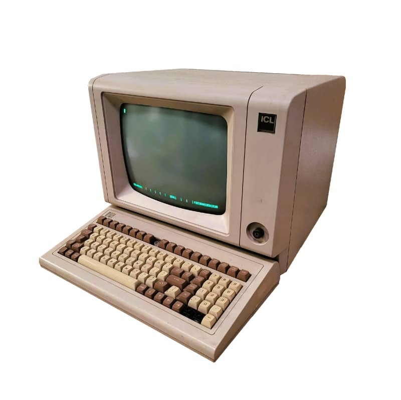 Practical VDU mainframe computer terminal Electro Props Hire