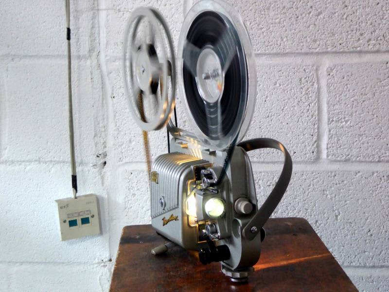 Practical vintage ZEISS IKON 8mm Movilux cine film projector